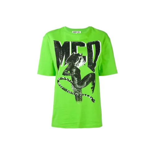 Alexander McQueen T-Shirt Унисекс Зеленый