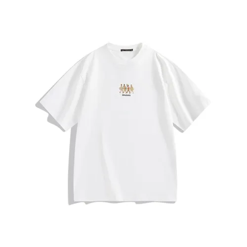 PEACEBIRD MEN Белый Партия 1 Свободный крой Мужская T-рубашка