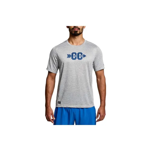 Saucony Секундомер Серый Мужской T-Рубашки