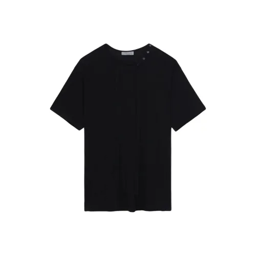 Yohji Yamamoto Pour Homme Черные Мужские Рубашки