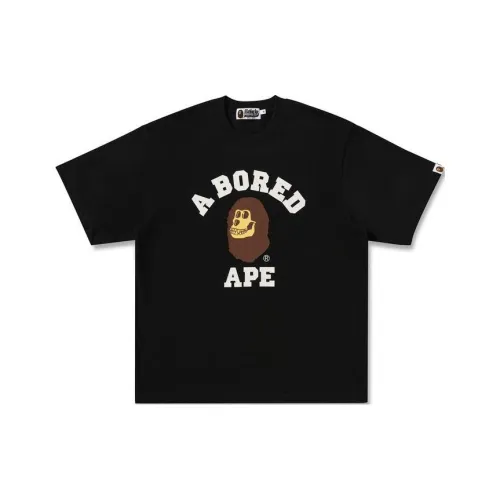 A BATHING APE x Bored Ape FW23 T-Shirt Унисекс Черный