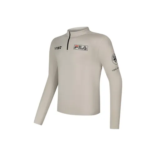 FILA Флис Серый Мужской T-Рубашки