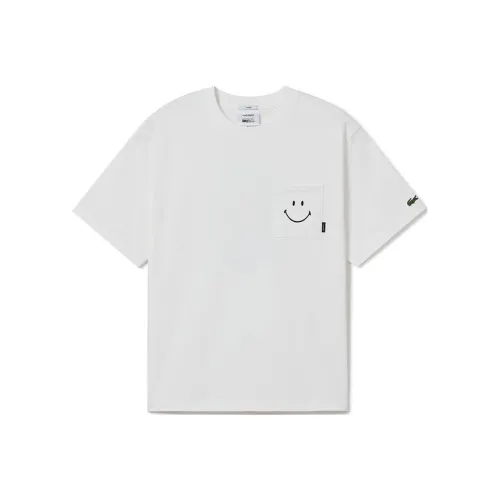 LACOSTE Экрю Унисекс T Рубашки