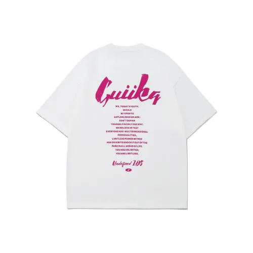 Guuka Короткий рукав T-рубашки Унисекс Белый