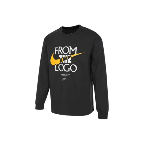 Nike Мужские черные футболки