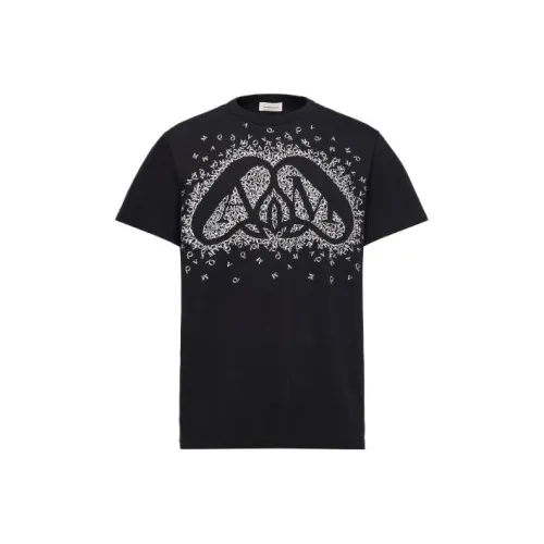 Alexander McQueen Рубашка Мужская Черная