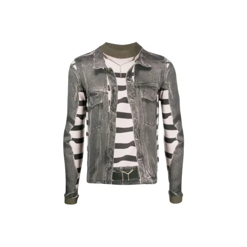 Y/Project Хаки Мужские T-рубашки