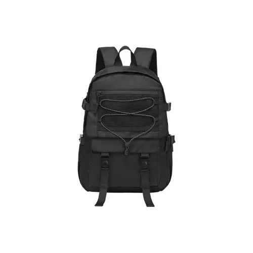 Yohji Kimura Полиэстер Рюкзак Ноутбук Сумка Унисекс Черный