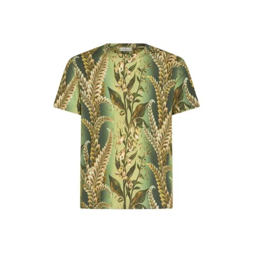 ETRO Зеленые Мужские T-рубашки