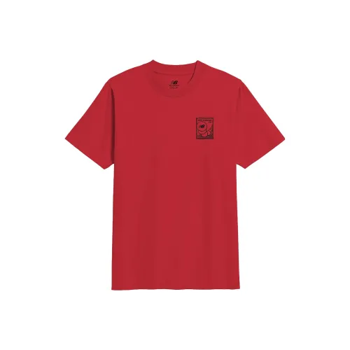 New Balance Sketch Graphic Red Мужская футболка с коротким рукавом