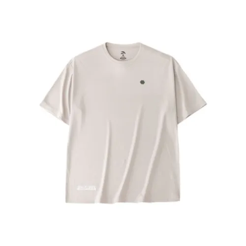 ANTA Variety Тренировки Коллекция Рукав с оборванным плечом T-рубашка Мужская Тонированный серый 2