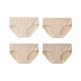 Цветной хлопок Rice-Кофе-Коричневый 2 (4 шт)