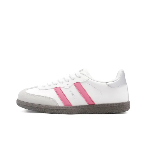 MIIOW Немецкие армейские кроссовки Легкий Низкий Топ Скейтбординг Кроссовки Женские Белые Розовые