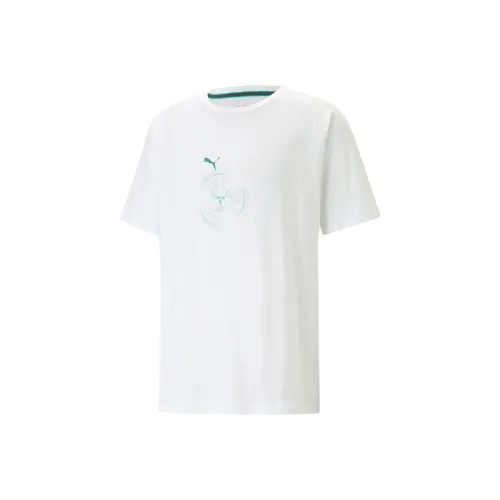 PUMA x Mercedes Benz PUMA x LAMELO Рубашка Мужская Белая