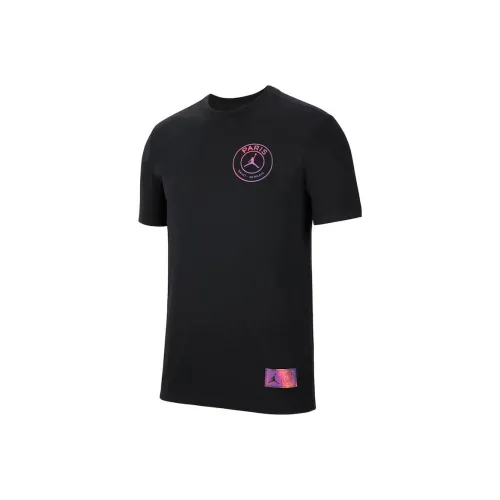 Jordan X PSG T-Shirt Мужской Черный
