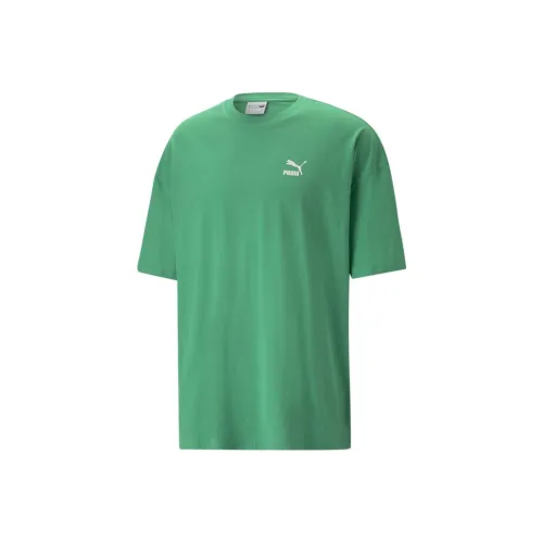 PUMA CLASSICS Oversized Tee T-Shirt Мужская Зеленая