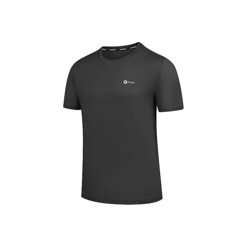 QIAODAN T-Рубашка Мужская Железо-Серый