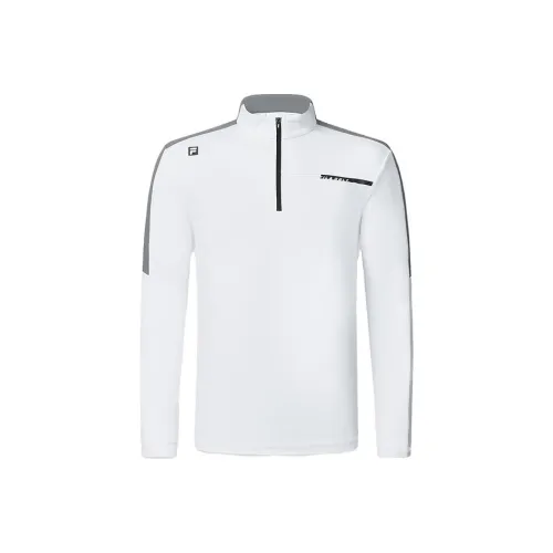 FILA GOLF серия Нефритовый Белый Мужская T-рубашка