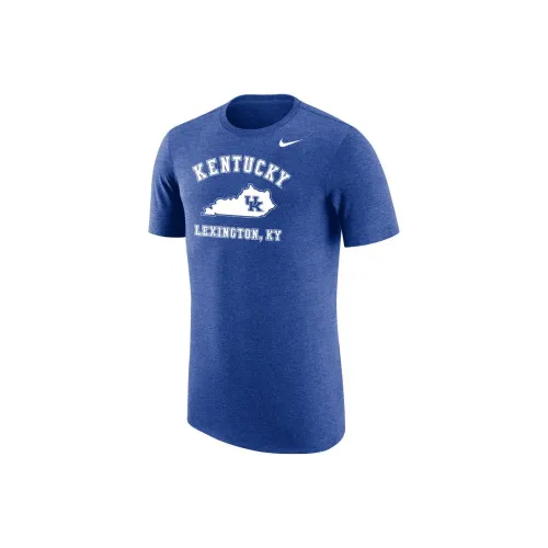 Nike Blue Men's T-Shirts Найк Синий Мужские Футболки