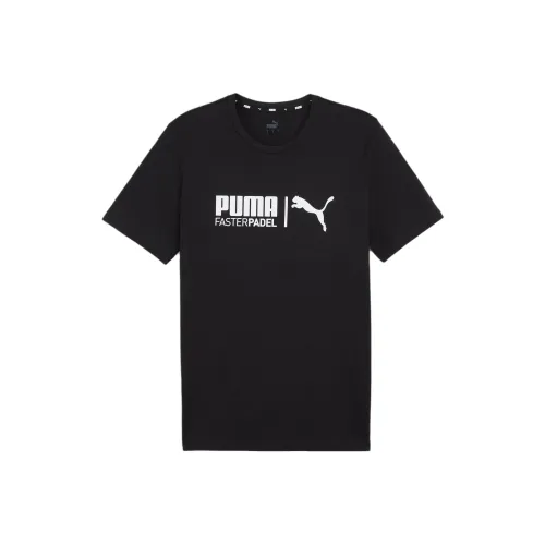 PUMA T-рубашка DE PADEL Teamliga Homme T-рубашка Мужская Черная