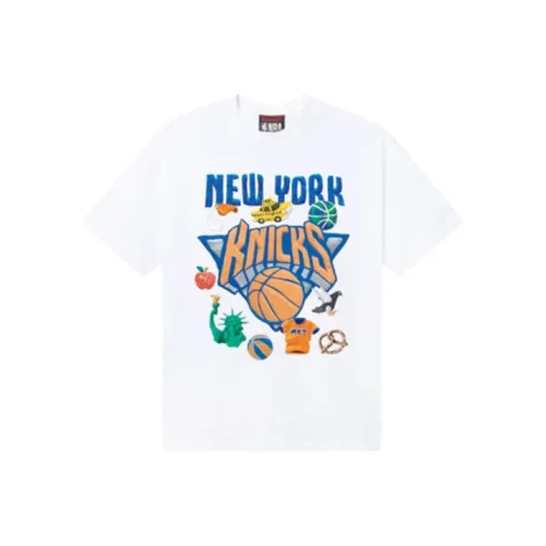 NBA x MARKET New York Knicks New York Knicks Команда FW23 Футболка Унисекс Белый