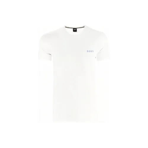 Hugo Boss Белые Мужские T-рубашки