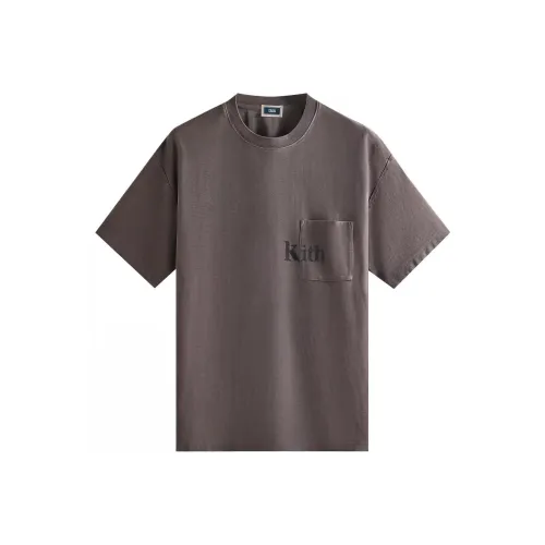 Kith Коричневая Унисекс Футболка