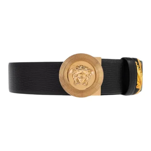 FANSIZHE Телячья кожа Металл Кожаные ремни Мужской Черный