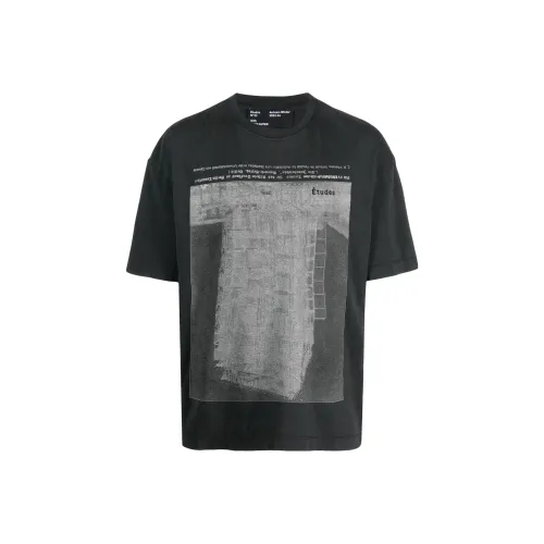 Études Черная унисекс футболка