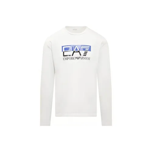 EMPORIO ARMANI EA7 T Рубашка Мужская Белая