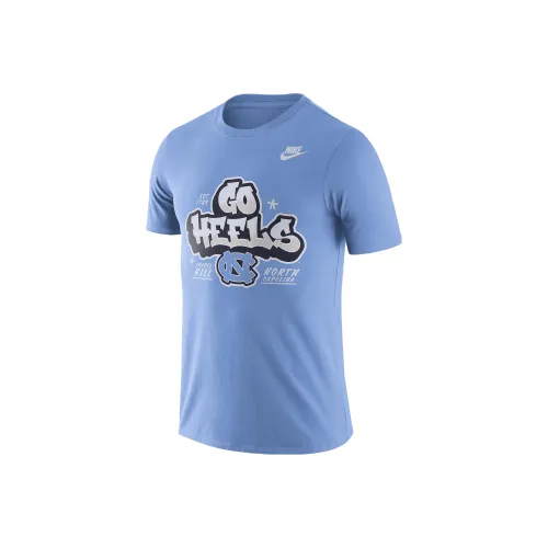 Nike Blue Men's T-Shirts Найк Синий Мужские Футболки