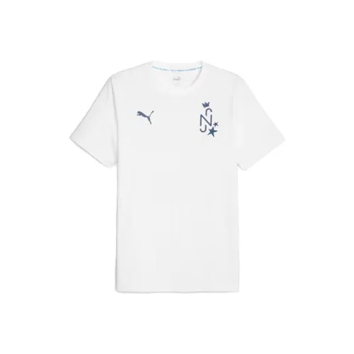 PUMA NEYMAR JR Футбол Т-рубашка Мужская Белая