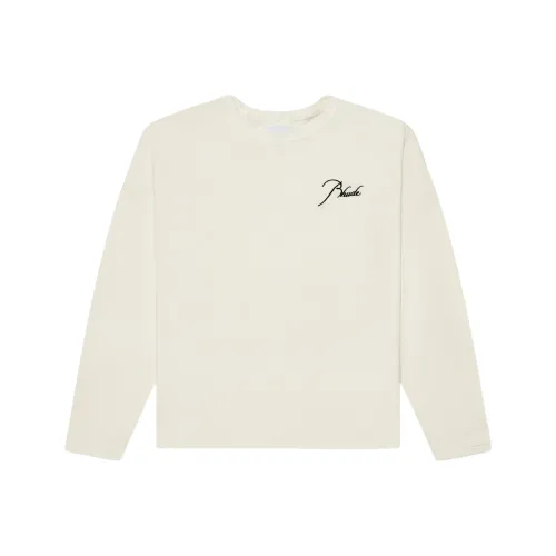 Rhude Белая Унисекс Футболка