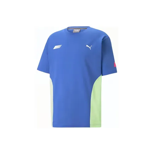 PUMA Mercedes Amg T Рубашка Мужская Синяя