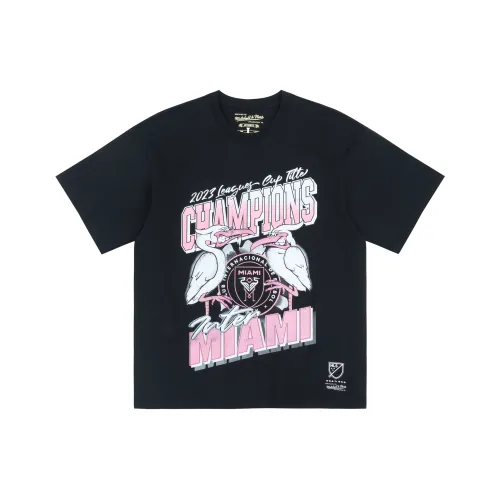 MITCHELL NESS T-Shirt Унисекс Черный