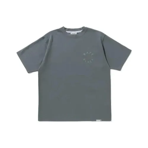 BAPE BLACK Серый Мужские T-рубашки