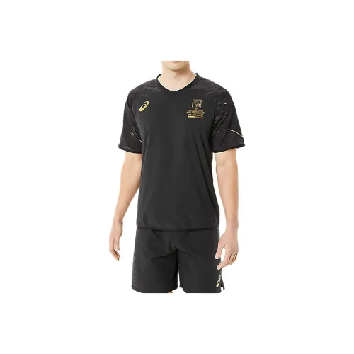 ASICS Dry Eagle Line Мужские черные футболки