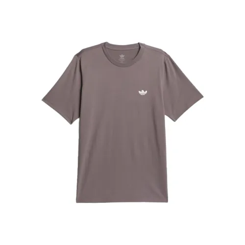 Adidas Originals Shmoofoil Overseer Короткий рукав Tee T-рубашка Мужская Угольный серый