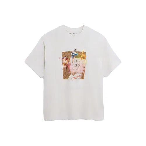 COACH T Рубашка Мужская Смешанный Цвет