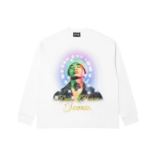 AFGK совместный бренд FW23 Длинный рукав Т-рубашка Унисекс