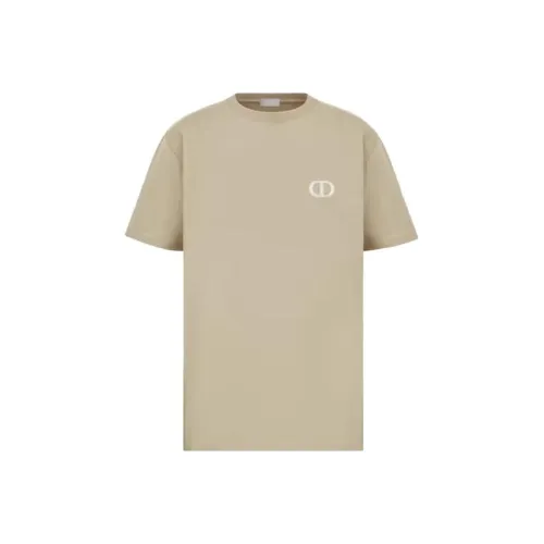 DIOR Бежевый Мужской T-Рубашки