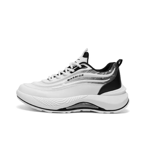Warrior Аbrasion Resistant Легкий Увеличение Высоты Низкий Топ Кроссовки с Толстой Подошвой Мужские