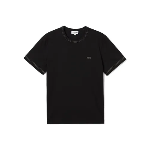 LACOSTE Collaboration 031/Черная мужская футболка