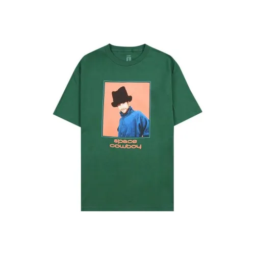 PLEASURES FW23 T-Shirt Унисекс Хантер Зеленый