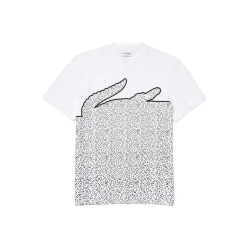 LACOSTE Collaboration Белая Мужская Футболка