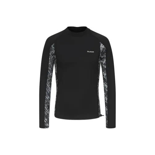 DECATHLON T-рубашка мужская темно-синий темно-синий черный