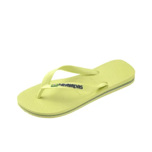 Havaianas Brazil Logo Шлепанцы Женские Зеленый