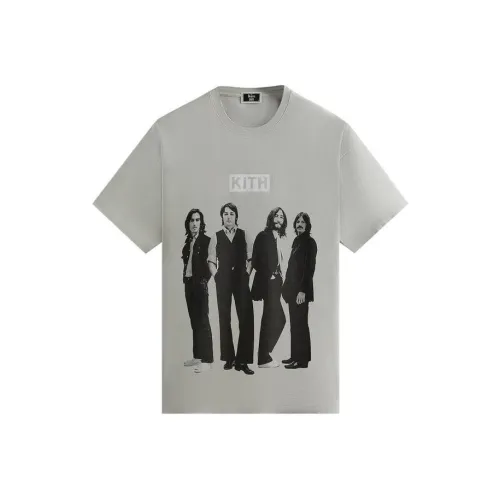 KITH Collaboration Серые Мужские T-Рубашки