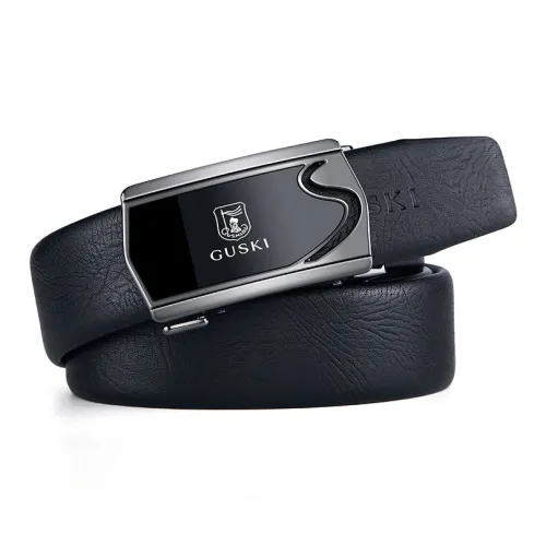 GUSKI Ремешок из коровьей кожи с автоматической застежкой мужская элегантность премиум-ремешок ширина 3,5 см