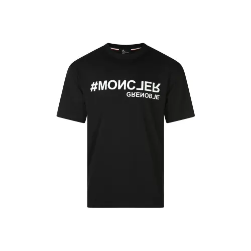 MONCLER Мужские черные T-рубашки